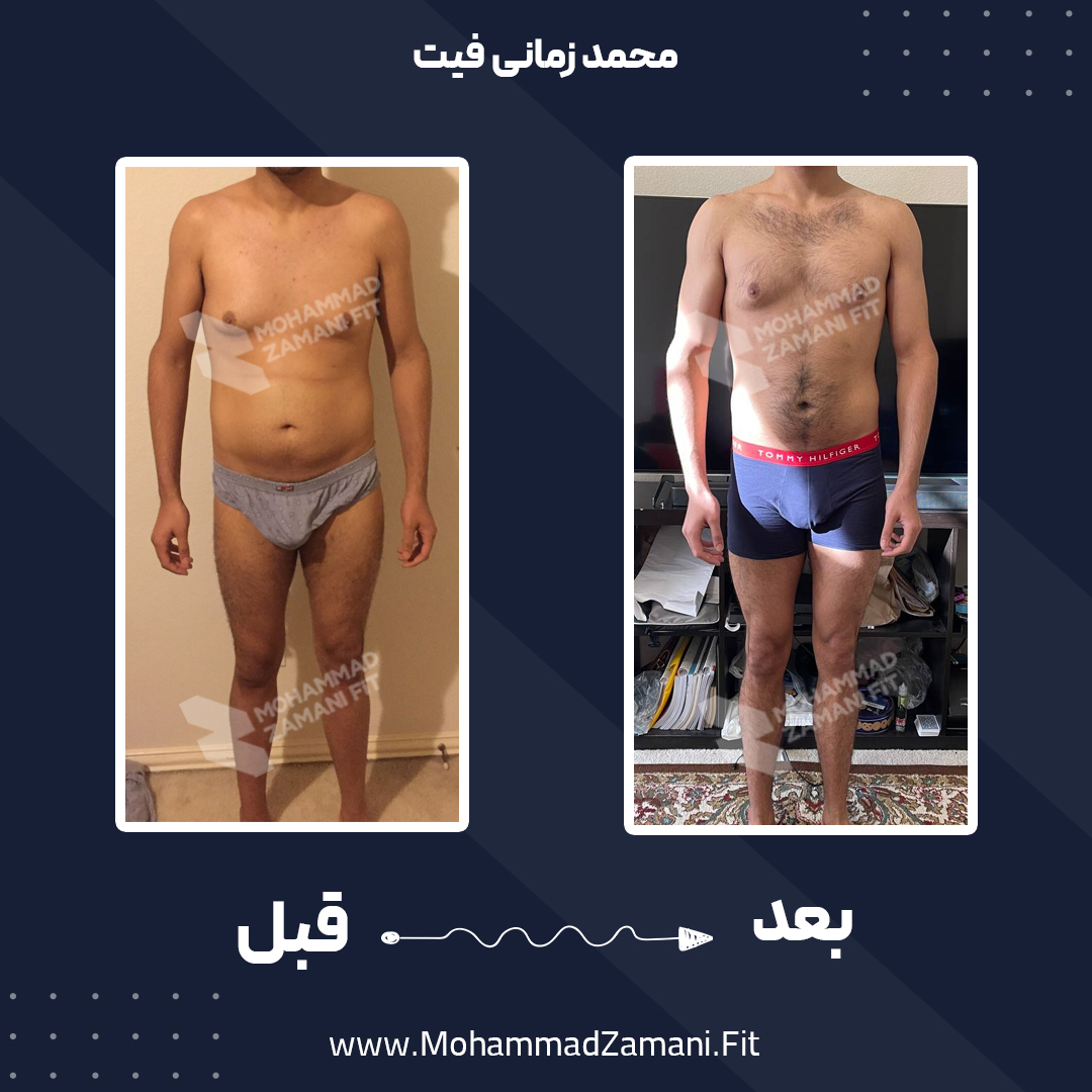 این نوشتار درباره علیرضا، یکی از شاگردان موفق محمد زمانی فیت است که توانست با رعایت یک دوره پکیج نقره‌ای با 6 کیلوگرم کاهش وزن، فرم بدنی خود را به خوبی اصلاح کند. 
