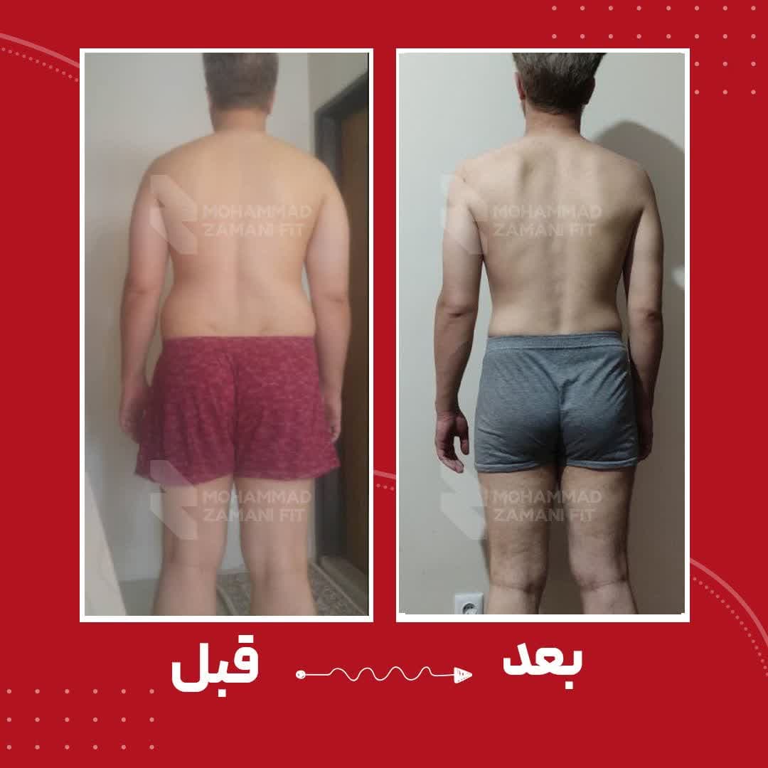 علی یکی از شاگردان موفق محمد زمانی فیت است که با اجرای 4 دوره پکیج نقره‌‎ای، توانست 25 کیلوگرم لاغر کند. 